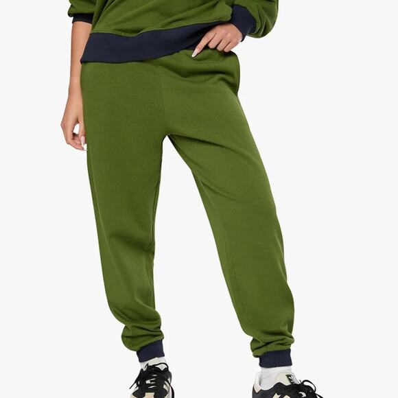 NWT $196 REVOLVE We Wore What SET crewneck sweatshirt & matching slim fit jogger - Picture 5 of 16